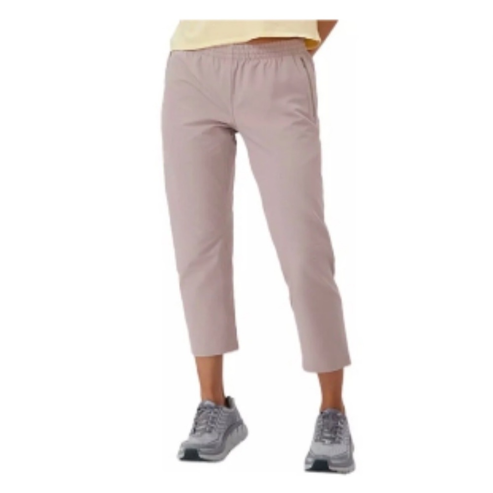 Out door voices pink ankle pants size small